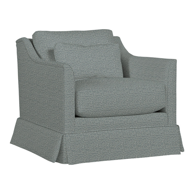 Chaise Newlin 33,5 po Newlin, Cobalt Tuck