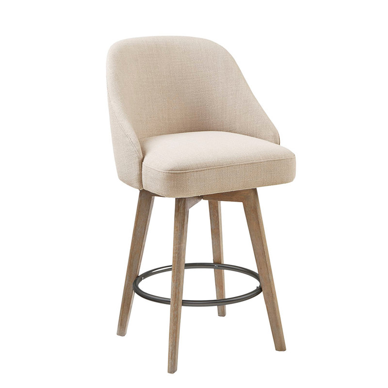 Tabouret de comptoir avec siège pivotant, Sable