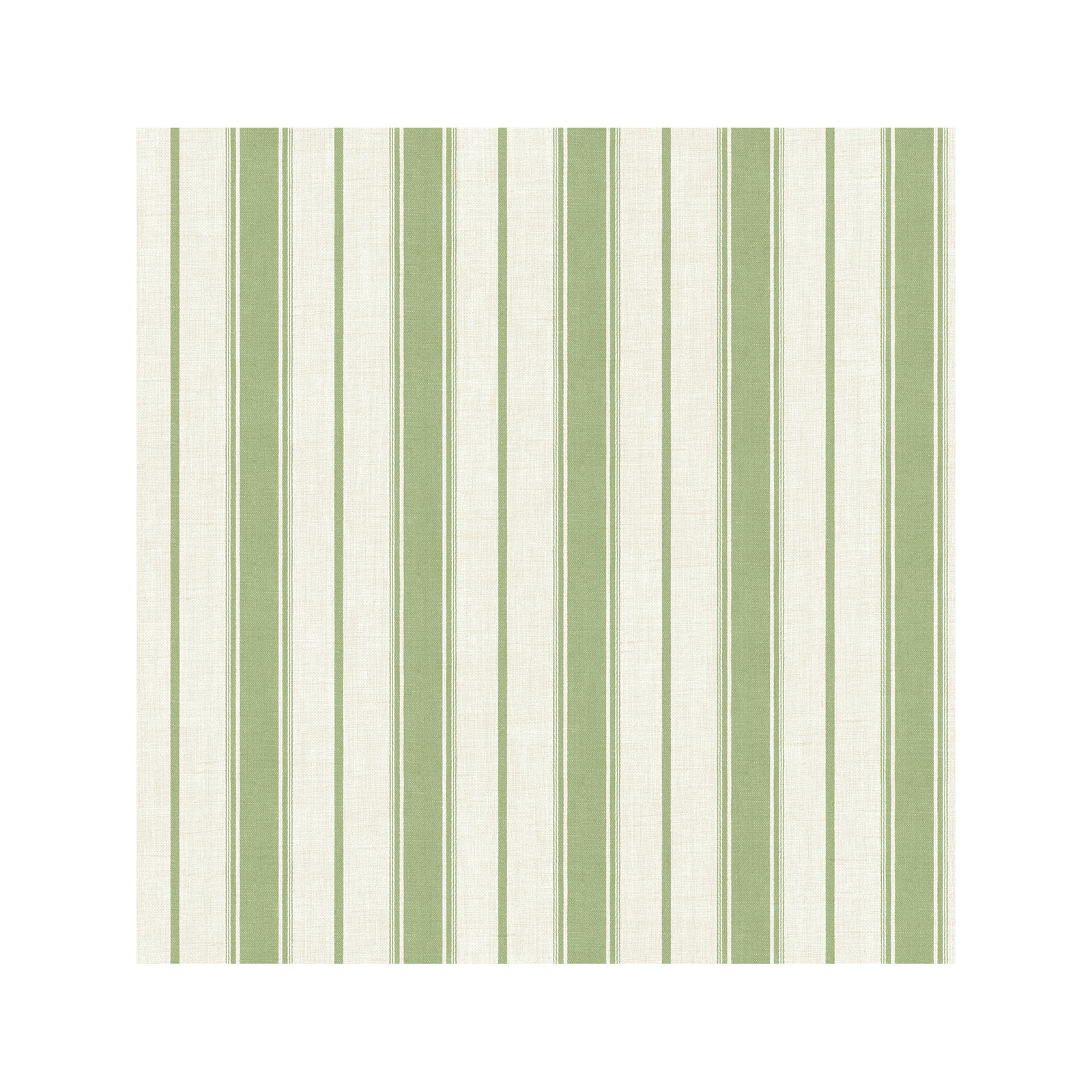 Leota Striped Wallpaper, Pomme