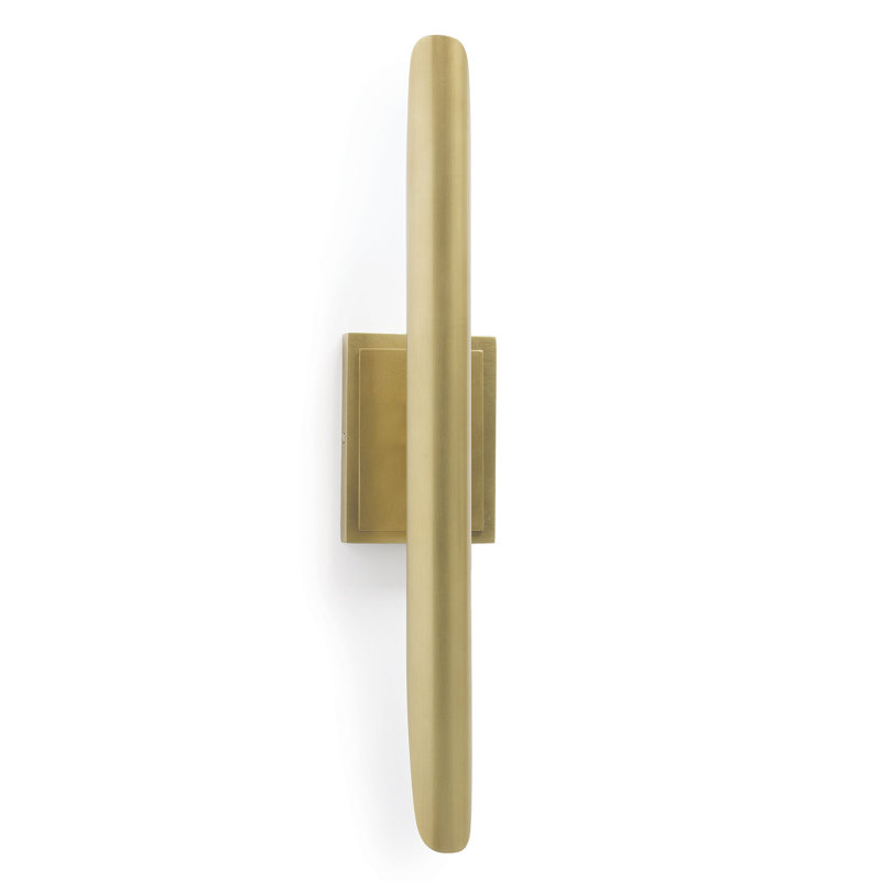 Redford Sconce, Natural Brass