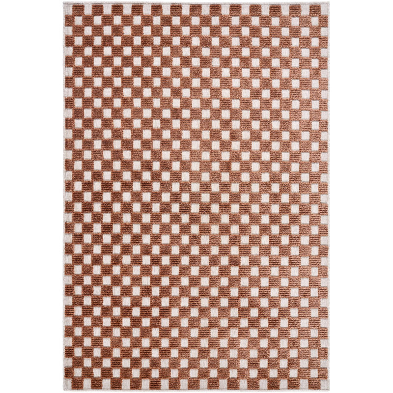 Lamani Washable Geometric Indoor Rug, Rectangle 3'3" x 5'