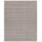 Taupe Striped Hand Woven Wool and Polyester Area Rug-946833758