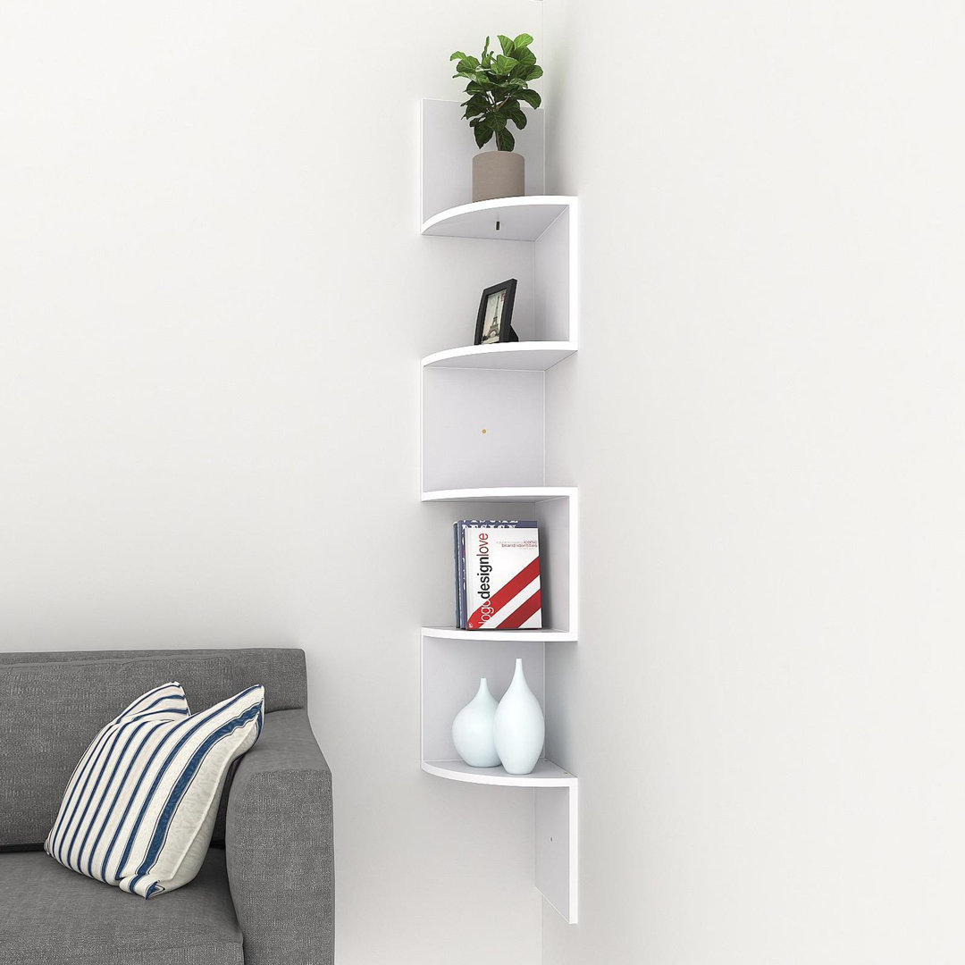 Zaira 5 Piece Floating Shelf