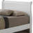 Elegant White Twin Storage Bed With Style