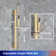 Diverter Complete Shower System with Rough in-Valve