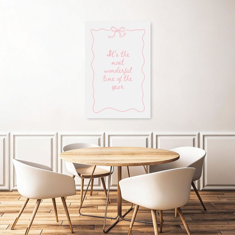 «Most Wonderful Time», impression d'art abstrait minimaliste, 48" H x 32" W