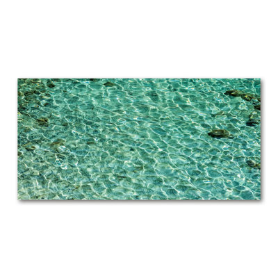 Transparent Water - Wrapped Canvas Print