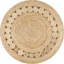 Tapis rond rond en jute naturel Brecken-1352160726