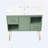 Bathroom Vanity with Resin Sink Combo Set