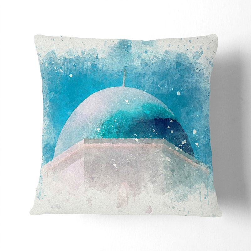 Square Cushion, 55cm H x 55cm W x 20cm D, Stone