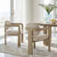 Table de salle à manger moderne avec finition chêne 7pc-130825096