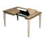 Drisana 6-piece Extendable Solid Wood Dinette Set