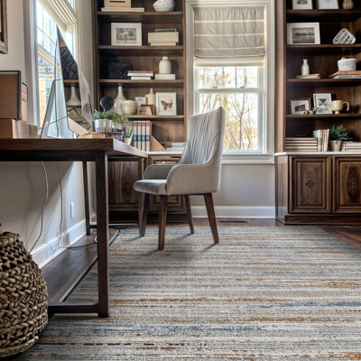 Painter’S Loft Multi Area Rug – Subtle Artistic Accent, Easy To Clean