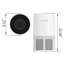 Purificateur d'air DYMOND avec filtre True-HEPA et lumière UV-C