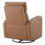 Fauteuil inclinable électrique pivotant en cuir véritable Arrianna-Fiona-1345600929