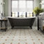Lavande octogone avec taco 7-7 / 8 po X 7-7 / 8 po Carreau de porcelaine pour plancher et mur-112682587