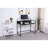 Desk,Black Console Table Narrow Modern Entryway Table Small Behind Couch Table Skinny Sofa Table Hallway Table For Living Room Foyer Bedroom Corridor Office