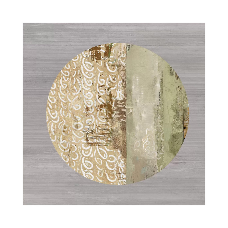 Protection Medallion I by Tom Reeves - Painting on Canvas, Wrapped Canvas, 45.72cm H x 45.72cm W x 3.81cm D