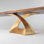  Tulipe Gold Metal Dining Table Base