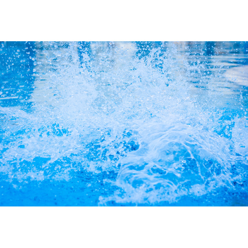 Piscine - reproduction sur toile tendue, H 12 po x l 18 po