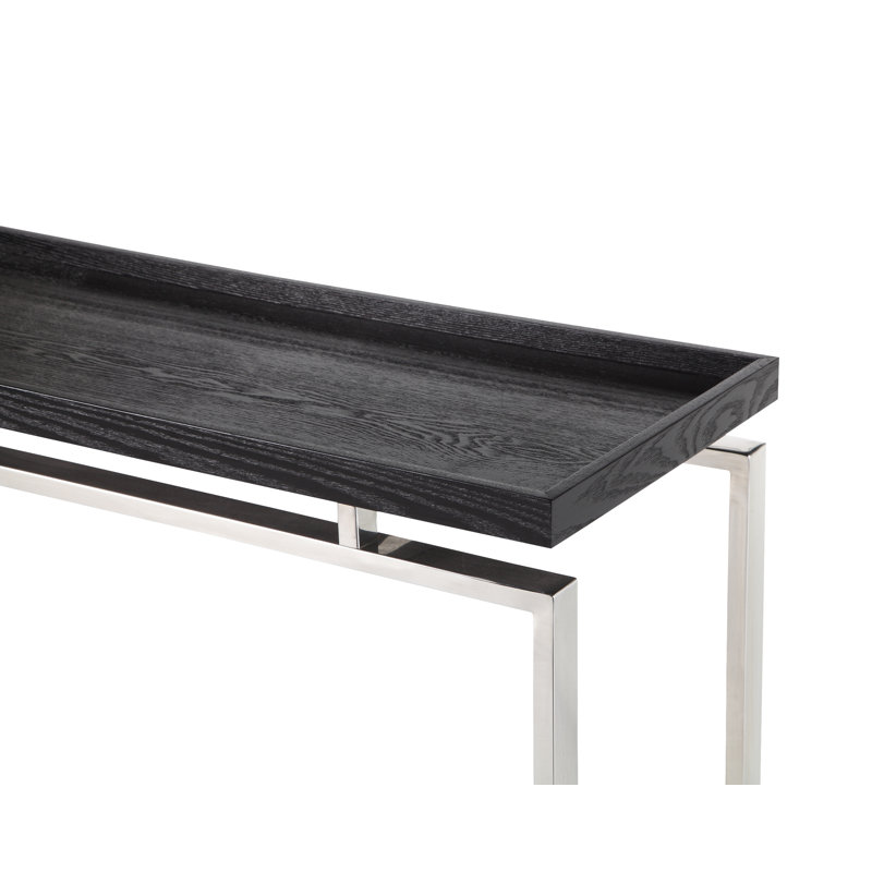 Malcom 47'' W Console Table, Silver