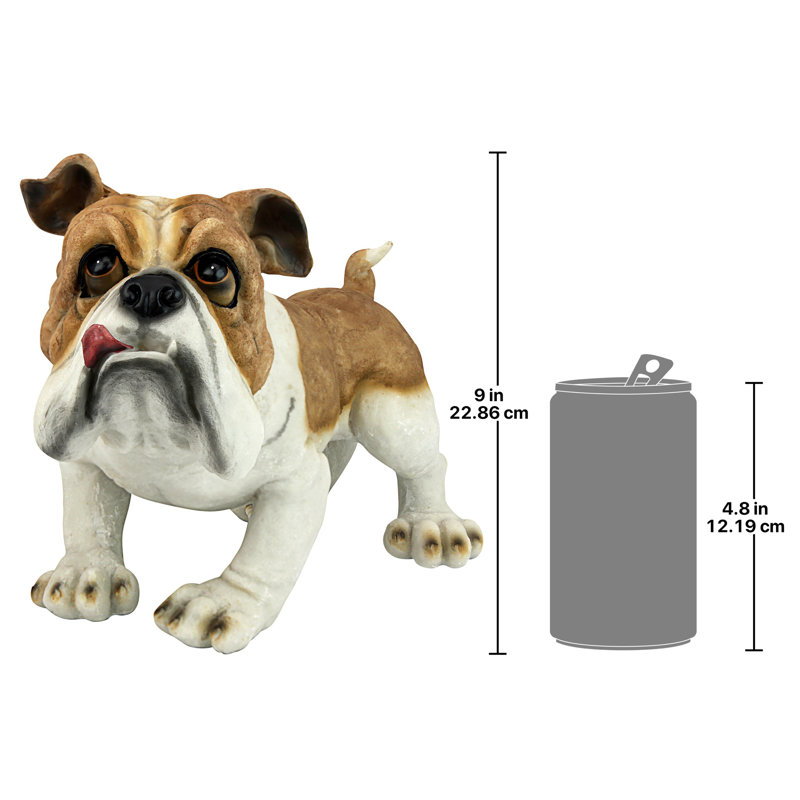 Winston the british bouledogue statue