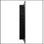 Le miroir mural noir 24 po x 36 po à fixation murale ou encastré mesure 24 po x 36 po x 5,12 po.