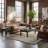 Aarohi Solid Wood Single Coffee Table-314130446