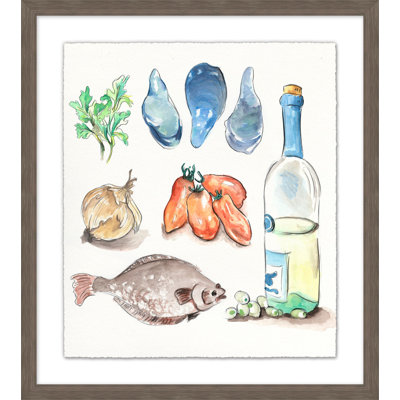 Nathan Turner " Cioppino " by Nathan Turner Painting Print