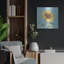 «Farmhouse Flea Market 9 Blue» par Anne Tavoletti, art mural en métal-90234316