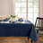 Brosh Solid Texture Water and Stain Resistant Polyester Rectangle Tablecloth-924363427-924363431