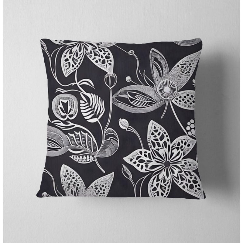 Throw Pillow, 16"H x 16"W, Pillow Cover Only - No Insert