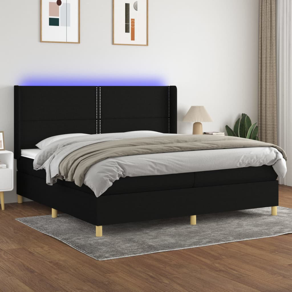 Boxspringbett Bazo, 200 x 200 cm