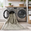 Oriental Machine Printed Area Rug-1207129352