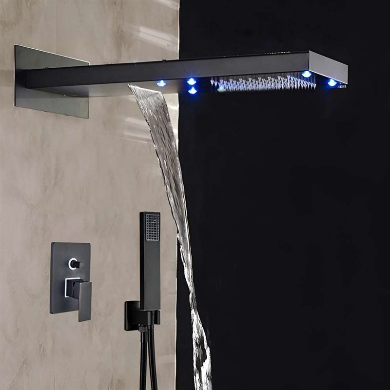 Rain Dual Shower Head 2.5 GPM GPM