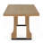 63" Rectangular Dining Table (Light Ash)-347896477