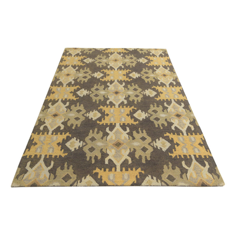 Tapis noir Otto