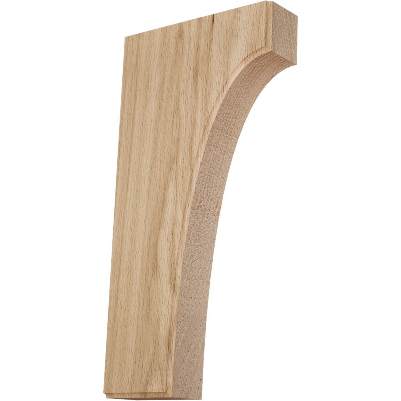 Support Clarksville, Chêne rouge, L 1,75 po x P 6 po x H 12 po