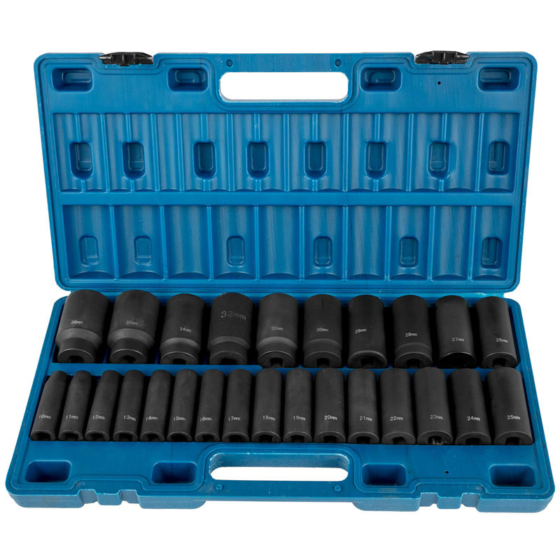 1/2 Inches 26 Piece Impact Socket Set