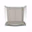 Set Of 2 Outdoor Patio Barstools, Grey Mesh Fabric With Rust-Proof Aluminum Frame