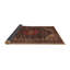 Tapis traditionnel rouge / noir Naal-2043917146