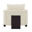 Ensemble de canapé rembourré en chenille pour 4 personnes Karsen-126304170-126304169