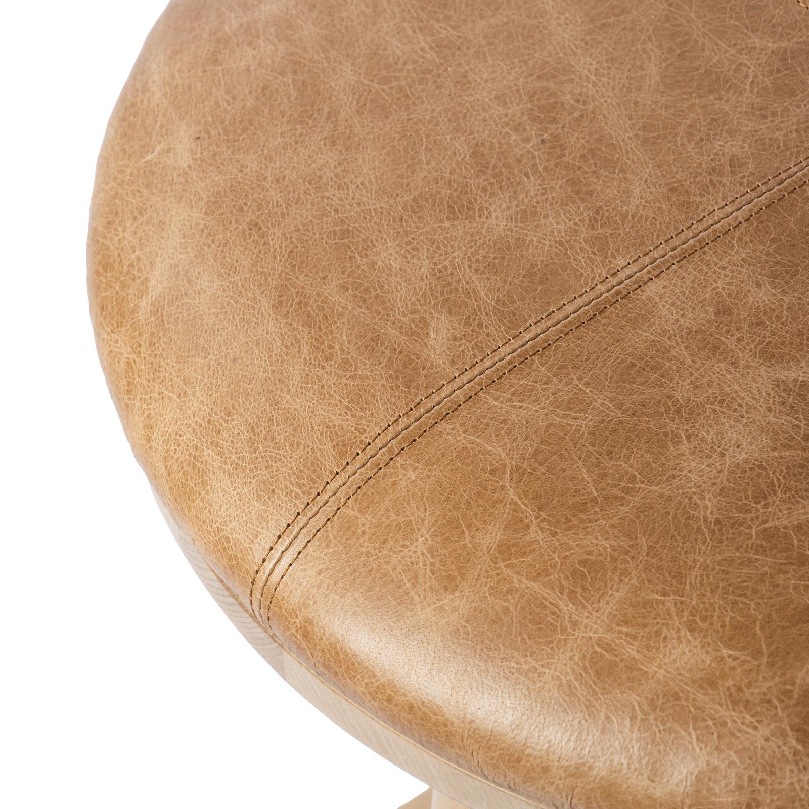 Elio Genuine Leather Counter Stool