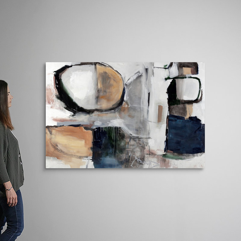 «Abstract Sound II» par Jodi Maas, reproduction d'art sur toile, Toile tendue, H 40 po x l 60 po x P 1,25 po