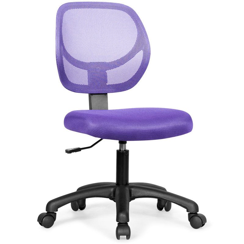 Inbox Zero Bovingdon Mesh Office Chair, Purple