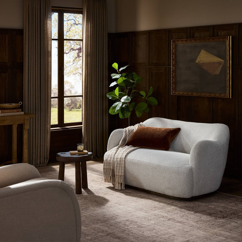 Julius Sofa - 60", Sheldon Ivory