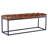 Omombo Jacksonjames Modern Industrial Style Faux Leather Upholstered Metal Entryway Bedroom Bench-1346397290