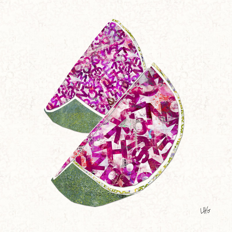 Tanekia Juicy Fruits IV by Laura Gibson - Wrapped Canvas Print, 30 cm H x 30 cm W