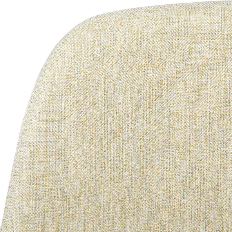 Chaise de salle à manger Armalla, ensemble de 2, Beige
