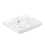 WS Bath Collections 18.1'' Ceramic Rectangular Drop-in Bathroom Sink with Overflow